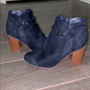 Suede Booties!